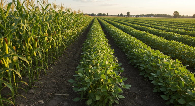Corn And Soybean Crop Rotation